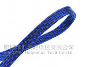 Blauer haltbarer Hitze-Beilauflitze-Webstuhl, Baumwollhochtemperaturdraht-Verpackung