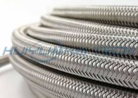 Einzelfaden SS304 metallisches umsponnenes Sleeving für Kabel-Schutz
